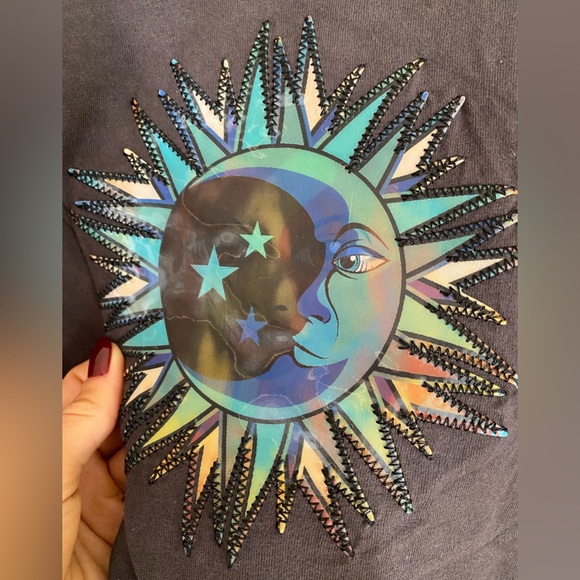 Urban Outfitters medium Sun and Moon graphic tee - Picture 3 of 5